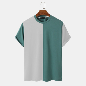 Camisetas Deportivas de Manga Corta Ligeras y sin Costuras para Hombre, de Secado Rápido, Transpirables, de Algodón, Casuales, Lisas - Product Image 1