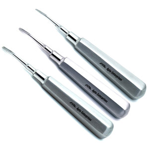 Juego de Elevadores Dentales para Extracción de Raíces, Instrumentos Quirúrgicos con Punta Curva de 2mm, 3mm, 4mm, Acero Inoxidable, para Cirugía Oral y Extracción Dental - Product Image 5