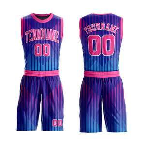 ชุดบาสเก็ตบอลแบบ sublimated พิมพ์ลายตามสั่ง TRENDION APPARELS สำหรับทีมชายหญิง ระบายอากาศได้ดี ผลิตจากโพลีเอสเตอร์ 100% สำหรับผู้ใหญ่ รับผลิตแบบ OEM - Product Image 3