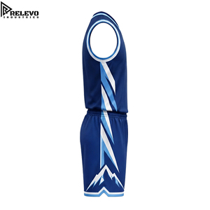Ensemble short et maillot de basket personnalisé par sublimation – Performance professionnelle, tissu respirant en maille, évacuation de l'humidité, taille élastique, pour équipe personnalisée - Product Image 3