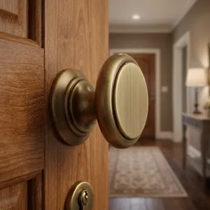 Premium Brass Cabinet Knobs <b>Handles</b> Furniture Pulls for <b>Kitchen</b> Cupboard Drawer Wardrobe Dresser Door Cabinet Hardware Antique - Product Image 4