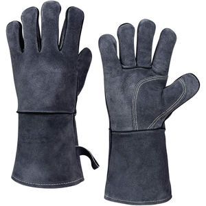 Gants de soudage TIG/MIG à design unique, tendance, avec paume et pouce renforcés, équipement de sécurité pour les mains, meilleurs gants de soudeur. - Product Image 1