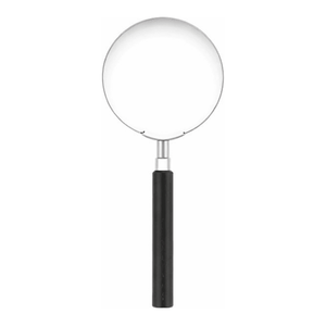 Lupa de mano con lente de vidrio transparente 3X/5X para identificación de muestras de laboratorio - Product Image 2