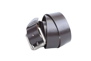 Ceinture en cuir véritable avec logo personnalisé imprimé, légère, texture douce, ceinture en cuir raffiné pour un look business décontracté - Product Image 6