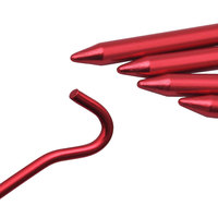 Piquets de clous de cheville de tente de camping en plein air en alliage d'aluminium ultraléger haute résistance ODM OEM