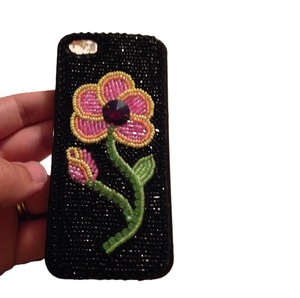 Cuentas de Semillas Artísticas Hechas a Mano NOVA STAR CRAFT, Tela de Base Personalizada, Diseño de Bordado para Fundas de Teléfono Móvil para Múltiples Ocasiones - Product Image 4