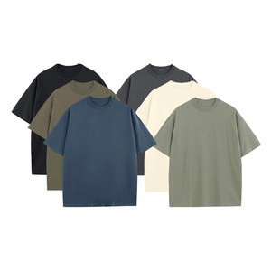 Camiseta de algodón 100% personalizada al por mayor para hombre, corte regular, estilo urbano, con impresión de logotipo personalizado para pedidos al por mayor - Product Image 2