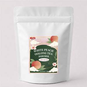 KEI FU Té Oolong de Melocotón Blanco en Polvo 100g para té de burbujas o repostería - Product Image 1