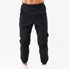 OEM Canvas Dark Men's Formal <b>Joggers</b> with Pocket Sweatpants Flare Cargo <b>Stacked</b> Trousers - Product Image 5