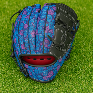 High Quality Professional Custom Made Cowhide Leather Outfield Baseball Fielding Gloves Non <b>Slip</b> Waterproof Left Handed Outdoor - Product Image 1