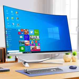 Ordinateur de bureau tout-en-un incurvé de 24 pouces |   Intel I3/i7 |   8 Go de RAM, 256 Go de SSD |   Windows 10 |   Panneau IPS |   WiFi pour le bureau et la maison - Product Image 1