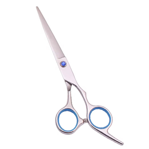 Tijeras de Peluquería Profesionales de Acero Inoxidable Brillante de 6 Pulgadas y Tijeras de Estilismo con Punta Afilada para Cortar el Cabello - Product Image 1
