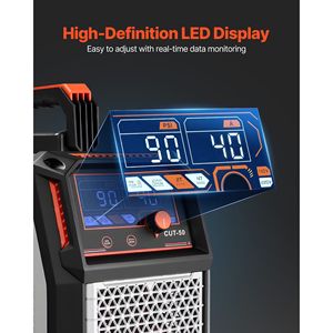 Tagliatrice al Plasma con Display Digitale 50A, Inverter IGBT, Doppio Voltaggio 110V/220V, Regolazione Funzione 2T/4T, Macchina per Taglio al Plasma 50A - Product Image 5