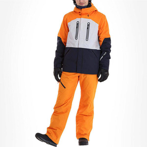 Ensemble de ski imperméable personnalisé pour homme avec logo – Veste et pantalon de snowboard d'hiver pour activités extérieures, coupe-vent et isolé – Vêtements de neige OEM en gros - Product Image 1