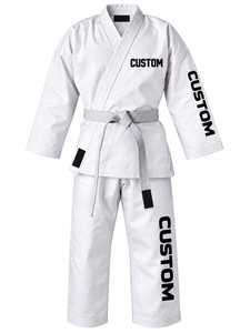 ผู้ผลิตชุดยิวยิตสูบราซิล (BJJ Gi) พรีเมียม ผ้าฝ้ายยืด 100% ขายส่ง พร้อมบริการปักลายตามสั่งสำหรับการแข่งขัน - Product Image 1