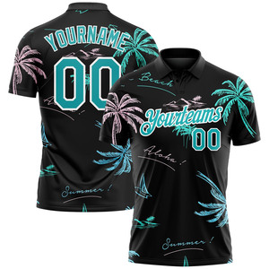 Chemise à manches courtes pour homme, personnalisable, imprimée par sublimation, tissu polyester léger 160 GSM, confortable et à séchage rapide, vente en gros - Product Image 5