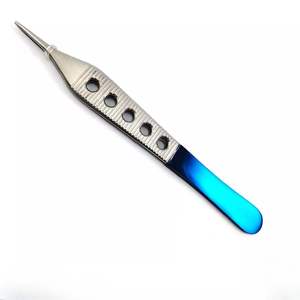 Pince à tissus Adson 12 cm en acier inoxydable allemand, 1x2 dents, 5 pouces, pinces anatomiques droites, instrument chirurgical CE, manuel - Product Image 1
