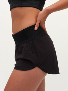 Shorts de Mujer de Alta Calidad, Elegantes, Transpirables, de Secado Rápido, Cintura Elástica, Poliéster/Algodón, Color Sólido, Diseño Ligero, Venta al Por Mayor - Product Image 2