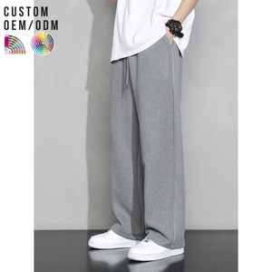 Pantalones de Algodón para Hombre, Ligeros, Casuales, de Corte Holgado, Cómodos, Transpirables, Impermeables, para Uso Diario, con Logotipo Personalizado, Soporte OEM y ODM - Product Image 5
