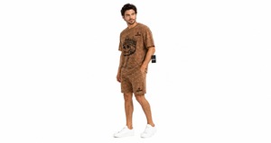 Conjunto de Verano para Hombre, Camisa de Manga Corta Transpirable con Pantalones Cortos, Atuendo Casual a la Moda con Servicio OEM, la Mejor Calidad - Product Image 4