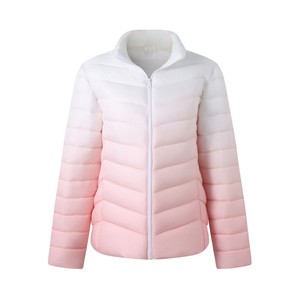 Parkas Ligeras de Invierno para <span class=keywords><strong>Mujer</strong></span>, Acolchadas, con Cuello Alto, Cierre de Cremallera y Bolsillos Laterales, para Comodidad y Estilo Diarios - Product Image 6
