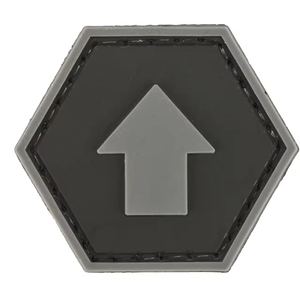 Parche de PVC suave, insignia táctica de goma, parche con logotipo en relieve 3D, etiqueta de goma con logotipo para ropa, accesorio de moda ecológico. - Product Image 3