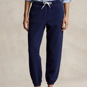 <b>Men's</b> <b>Navy</b> Cotton Sweatpants Elastic Waist Casual <b>Joggers</b> Drawstring Midweight Autumn Wear - Product Image 1