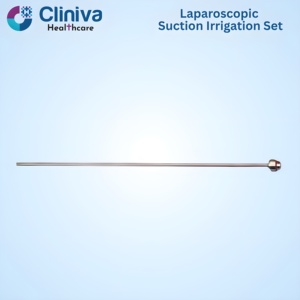 <b>Laparoscopic</b> Manual Suction Irrigation Set 5mm High Quality Reusable Surgical <b>Instruments</b> Cliniva - Product Image 4