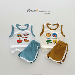 Conjuntos de Ropa para Bebés de la Mejor Calidad, 100% Algodón, 2 Piezas, Trajes para Recién Nacidos, Ropa para Niños y Niñas - Product Image 1