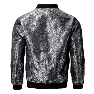 Professional Manufactures <b>Lightweight</b> <b>Men</b> Bomber <b>Jacket</b> Casual Slim Fit Style Comfortable Bomber <b>Jackets</b> for <b>Men</b> in Solid Colors - Product Image 3