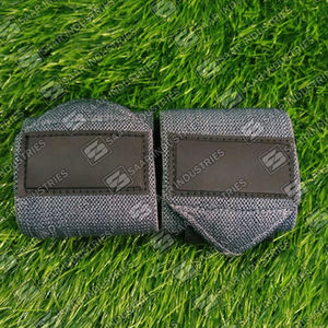 Bandes de poignet de musculation unisexes de qualité supérieure, couleur et logo personnalisés, sécurité pour les entraînements en salle de sport - Product Image 2