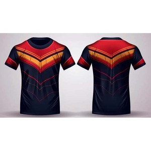 T-shirt vierge pour sublimation, qualité export, tissu polyester, conçu pour l'impression par transfert thermique - Product Image 5