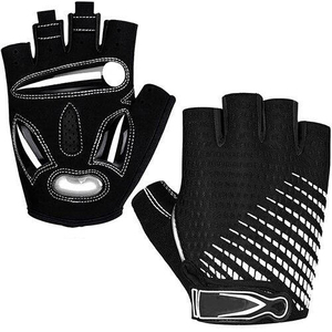 Breathable Gel Half-<b>Finger</b> Cycling Gloves Anti-Slip Racing Gloves for Fitness Training in Outdoor Sports Road Mountain <b>Bike</b> - Product Image 3