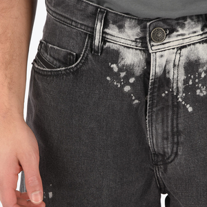 Shorts de Mezclilla Negros Desgastados de Alta Calidad para Hombre, Largura hasta la Rodilla, Estilo Urbano, Shorts de Jean con Logotipo Personalizado, Venta al Por Mayor, MOQ Bajo, Verano - Product Image 3