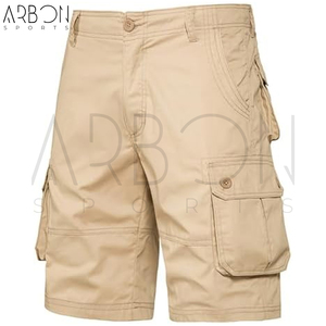 Bon Fournisseur Nouvelle Arrivée Facile à Porter Confortable Service OEM ODM Avec Multiples Poches Short Cargo en Toile Durable pour Hommes - Product Image 2