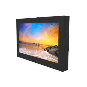 Macchina pubblicitaria esterna 2500nits display monitor ad alta luminosità display lcd a parete da 75 pollici