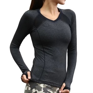 Camiseta de Natación para Mujer, Protección UV, Secado Rápido, Manga Larga, Compresión, OEM, Directo de Fábrica - Product Image 1