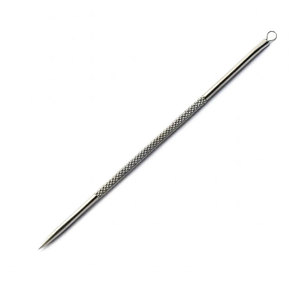 Lot de 2 extracteurs de points noirs et comédons, aiguilles pour éliminer l'acné et les imperfections, kit d'outils de soin du visage pour éliminer les points noirs et nettoyer les pores - Product Image 3