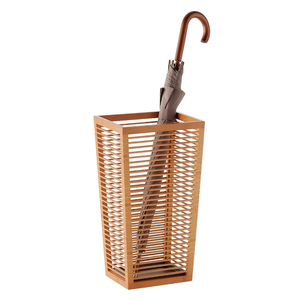 Black Metal Umbrella Stand with Floral Design Classic Frame Structure Home Decoration Freestanding Holder Floor Umbrella Stand - Product Image 6