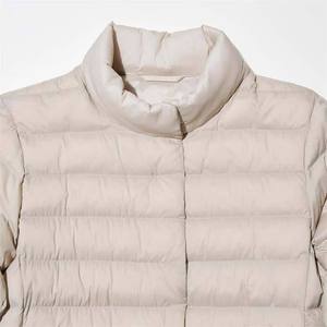 Ultra Light Breathable Waterproof Winter Women's Hooded Parka <b>Jacket</b> Zipper Closure Casual <b>Packable</b> Puffer Coat Plus Embroidery - Product Image 4