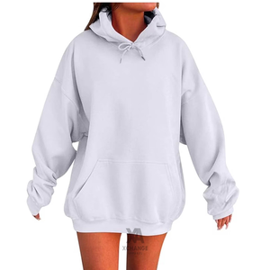 Sudadera con Capucha Extra Grande Personalizada para Mujer, Sudadera de Alta Calidad, Transpirable, Estilo Urbano para Invierno - Product Image 1