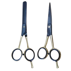 Ciseaux de coiffure professionnels en acier inoxydable 440C, pointe acérée, manche long, pour droitiers, outil de coupe de cheveux pour salon - Product Image 3