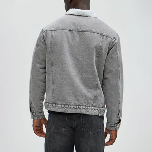 Chaqueta Casual de Hombre, 100% Algodón Original, Alta Calidad, Estilo Vintage, Lavado Denim, con Botones, Transpirable y Ecológica, para Otoño e Invierno - Product Image 1