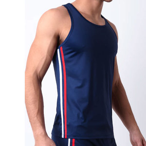 Débardeur de musculation professionnel pour hommes, vêtement de sport pour entraînement musculaire et haltérophilie, conception personnalisée, gamme de tailles, fabrication OEM - Product Image 3