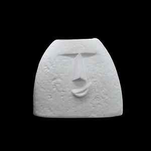 Decoración escultural minimalista para interiores artísticos contemporáneos. Cerámica abstracta moderna con hierba de pampa seca fluida. - Product Image 3