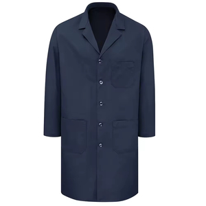 Uniformes médicaux unisexes pour hôpitaux et laboratoires, blouse de médecin, blouse d'infirmière en coton blanc, fabricant de vêtements en gros, qualité supérieure - Product Image 1