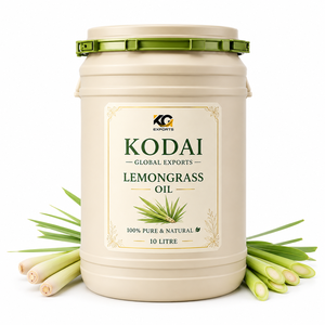 Aceite Esencial de Limoncillo de Tamil Nadu 100% Puro y Natural de Primera Calidad, Destilado al Vapor, para Aromaterapia y Cuidado Facial, Kodai Global Export - Product Image 1
