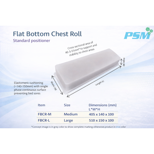 PSM Surgical Kit Manual Chest Roll for ICU Hospital Use ISO13485 Certified (Medium/Large) - Product Image 2