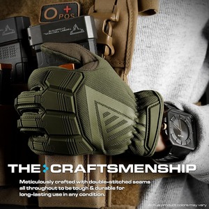 Guantes Tácticos de Alto Rendimiento para Fuerzas de Seguridad, Supervivencia al Aire Libre y Actividades de Entrenamiento C - Product Image 5