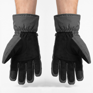 Gants de ski unisexes imperméables personnalisés pour l'hiver, compatibles avec les écrans tactiles, à doigts entiers, pour le sport, isolés et matelassés - Product Image 6